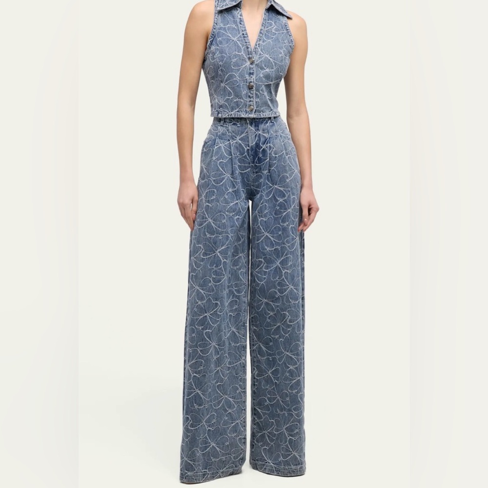 Women's denim ramy brook set